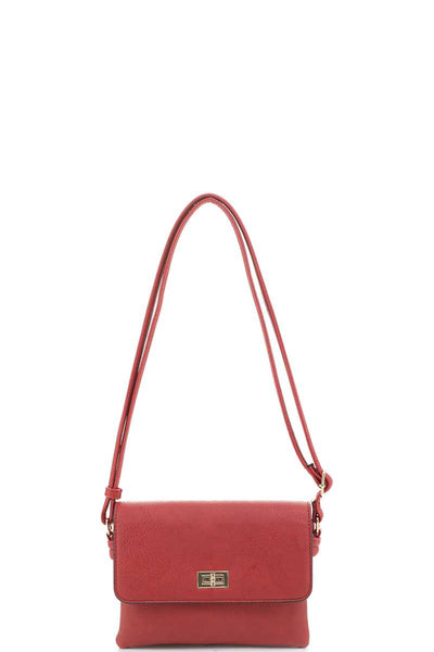 Smooth Colored Crossbody Bag