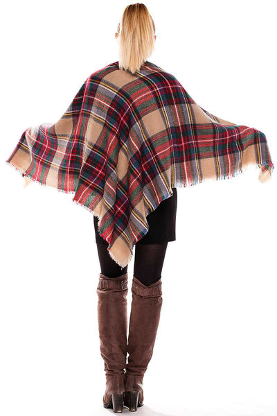 Oversized Plaid Square1 Scarf