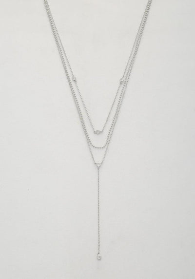 Dainty Metal Y Shape Necklace